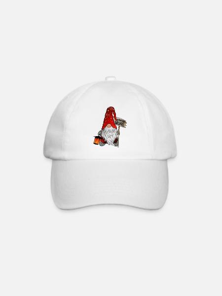 Geimpfter Wichtel - Baseballkappe - Weiß/Weiß