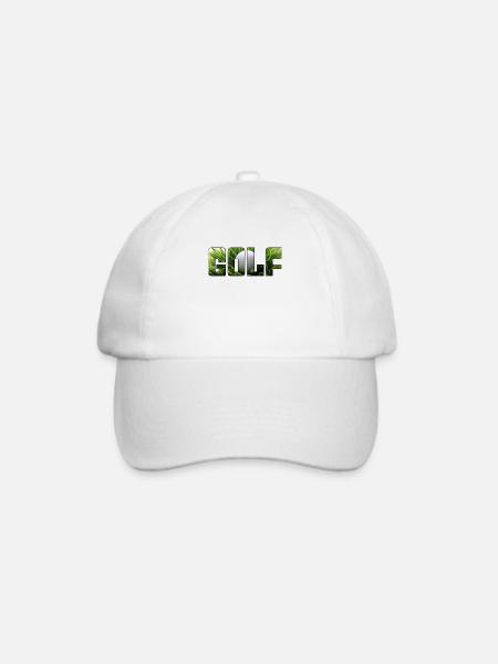 Golf - Baseballkappe - Weiß/Weiß