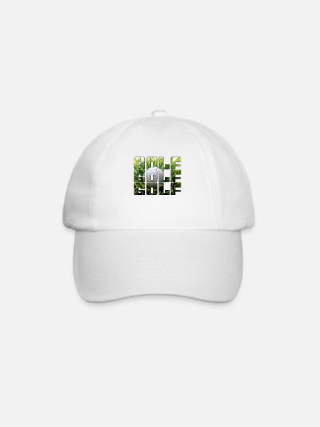 Golf - Baseballkappe - Weiß/Weiß