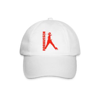 Hornussen - Baseballkappe - Weiß/Weiß - Vorne
