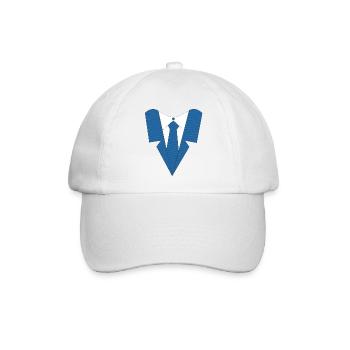 HEMD MIT KRAWATTE - Baseballkappe - Weiß/Weiß - Vorne