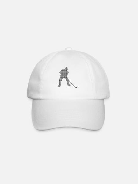 Eishockey - Baseballkappe - Weiß/Weiß