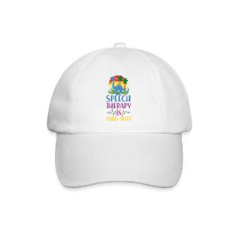 Speech Therapist Therapy Assistant - Baseballkappe - Weiß/Weiß - Vorne