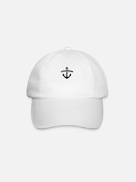 Strandkind - Baseballkappe - Weiß/Weiß