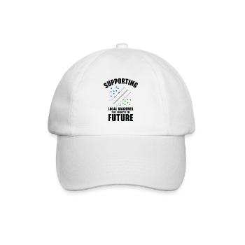 Support Vector Machines Programmierer Künstliche - Baseballkappe - Weiß/Weiß - Vorne