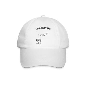 Reisen - Baseballkappe - Weiß/Weiß - Vorne