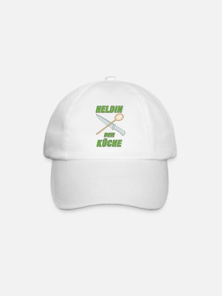 HELDIN DER KÜCHE - Baseballkappe - Weiß/Weiß
