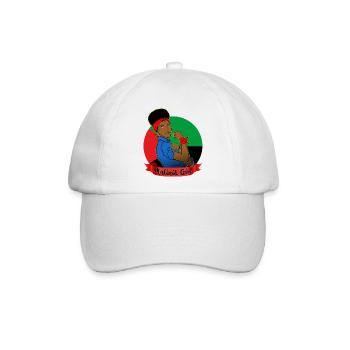 Martinikanerin Flagge Martinique - Baseballkappe - Weiß/Weiß - Vorne