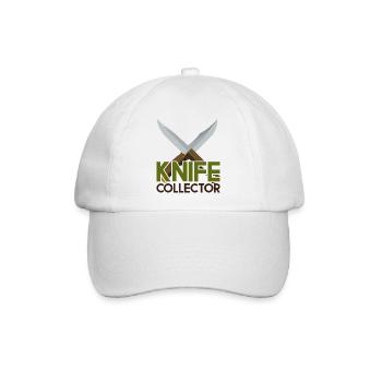 Messersammler - Baseballkappe - Weiß/Weiß - Vorne