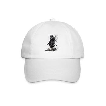 Samurai-Krieger Bushido Kendo Sumie - Baseballkappe - Weiß/Weiß - Vorne