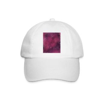 trippy lean jungle purple fog - Baseballkappe - Weiß/Weiß - Vorne