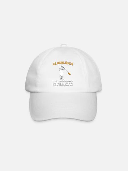 GLASBLÄSER - Baseballkappe - Weiß/Weiß