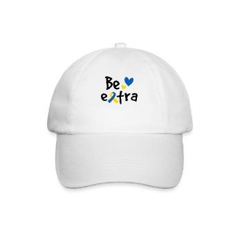 Seien Sie extra - Baseballkappe - Weiß/Weiß - Vorne