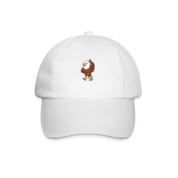 Kawaii Seeadler - Baseballkappe - Weiß/Weiß - Vorne