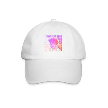 Punk Rock Pogo Anarchie Punks Punk Rocker Punk - Baseballkappe - Weiß/Weiß - Vorne
