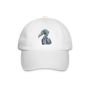 Schuhschnabel - Baseballkappe - Weiß/Weiß - Vorne