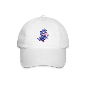 Schuhschnabel Tänzer - Baseballkappe - Weiß/Weiß - Vorne