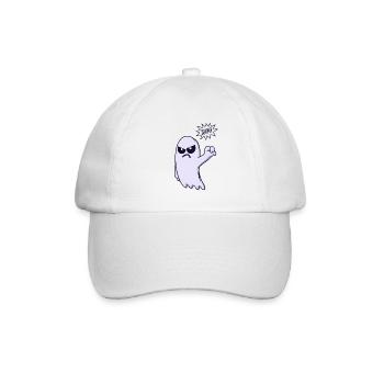 Ghost Of Disapproval - Baseballkappe - Weiß/Weiß - Vorne
