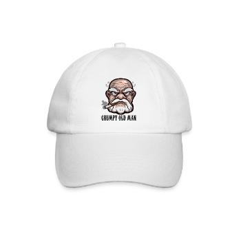 MÜRRISCHER ALTER MANN - Baseballkappe - Weiß/Weiß - Vorne