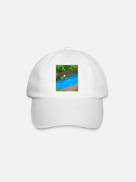 Guatemala Guatemalan Flagge DNA I Geschenk - Baseballkappe - Weiß/Weiß