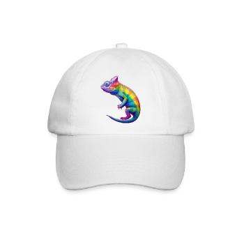 pride chameleon - Baseballkappe - Weiß/Weiß - Vorne