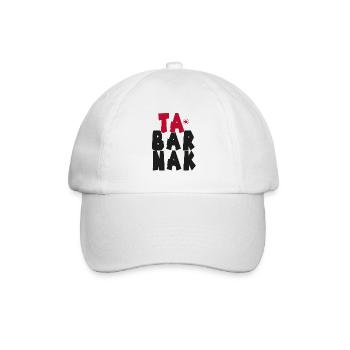 Tabarnak Comedy Start Kanada - Baseballkappe - Weiß/Weiß - Vorne