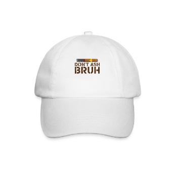 Zigarre Rauchen Zigarren Raucher - Baseballkappe - Weiß/Weiß - Vorne