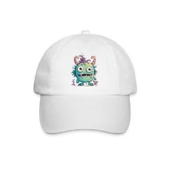 Monster Mash - Baseballkappe - Weiß/Weiß - Vorne