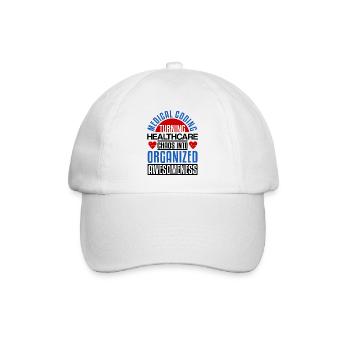 Medizinischer Kodierer Beruf Medizinische - Baseballkappe - Weiß/Weiß - Vorne