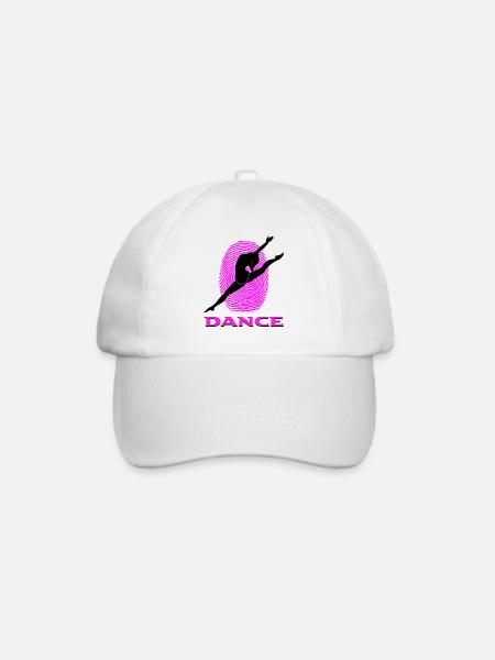 Dance - Baseballkappe - Weiß/Weiß
