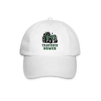 TRAKTOR TRAKTOREN POWER - Baseballkappe - Weiß/Weiß - Vorne