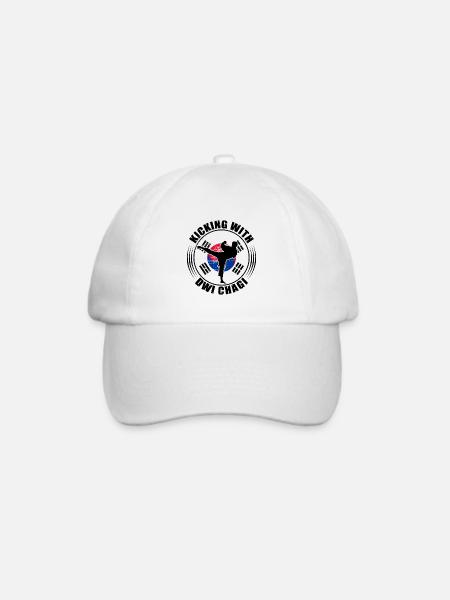 Tang Soo Do Geschenk - Baseballkappe - Weiß/Weiß