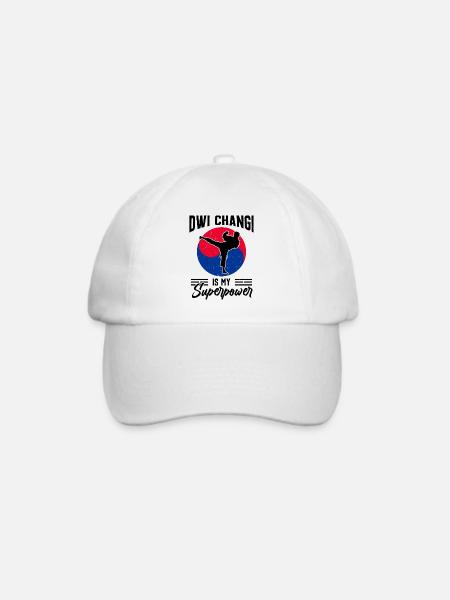 Tang Soo Do Geschenk - Baseballkappe - Weiß/Weiß