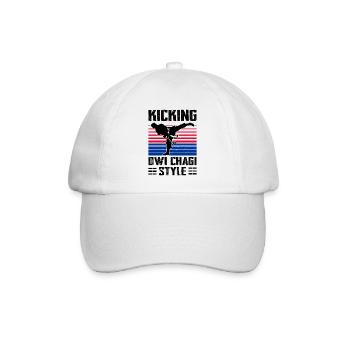 Tang Soo Do Geschenk - Baseballkappe - Weiß/Weiß - Vorne
