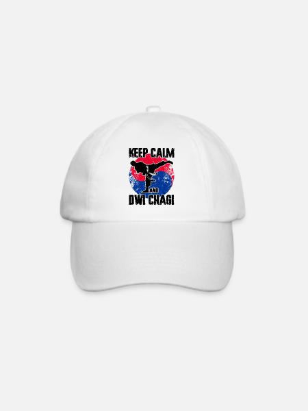Tang Soo Do Geschenk - Baseballkappe - Weiß/Weiß