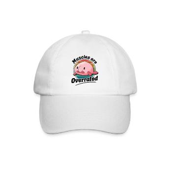 Meeresbiologe Tiefseefisch Blobfisch Ozean - Baseballkappe - Weiß/Weiß - Vorne