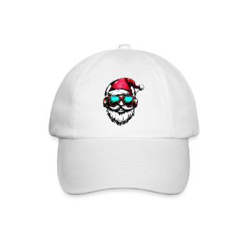 SANTA - Baseballkappe - Weiß/Weiß - Vorne