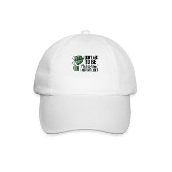 Pakistanischer Stolz Pakistanische Flagge - Baseballkappe - Weiß/Weiß - Vorne