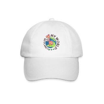 Giraffentag - Naturliebe - Baseballkappe - Weiß/Weiß - Vorne