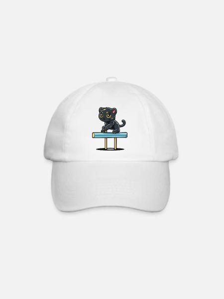 Panthers Balance - Baseballkappe - Weiß/Weiß