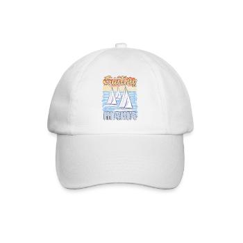 BOOTE SAILING MAMA - Baseballkappe - Weiß/Weiß - Vorne