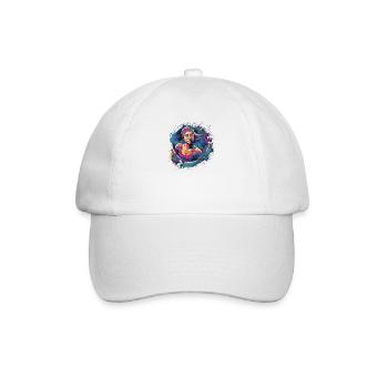 Schwimmer schwimmen Damen Schwimm - Baseballkappe - Weiß/Weiß - Vorne