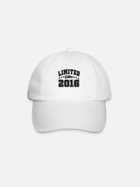 Limited Edition 2016 - Baseballkappe - Weiß/Weiß