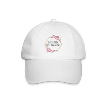 Gynäkologin Ärztin Doktorin Beruf Geschenk - Baseballkappe - Weiß/Weiß - Vorne