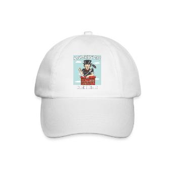 SCHLOTFEGER SCHORNSTEINKEHRER - Baseballkappe - Weiß/Weiß - Vorne