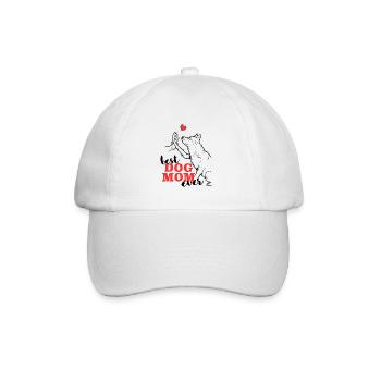 Best Siberian Husky Mom Siberian Husky - Baseballkappe - Weiß/Weiß - Vorne