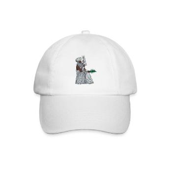 Gott der Yoruba Religion - Obatala - Baseballkappe - Weiß/Weiß - Vorne