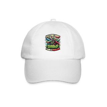 Garnelen Züchter Garnelen Aquarium - Baseballkappe - Weiß/Weiß - Vorne