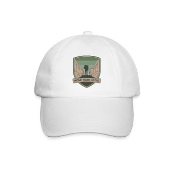 Hohe Mark Steig - Baseballkappe - Weiß/Weiß - Vorne