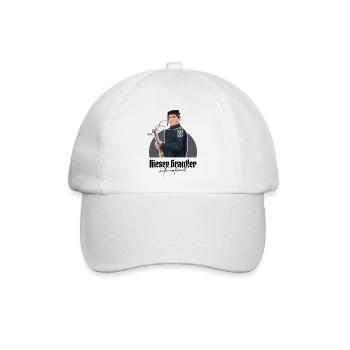 Rieser Grantler // Illustration - Baseballkappe - Weiß/Weiß - Vorne